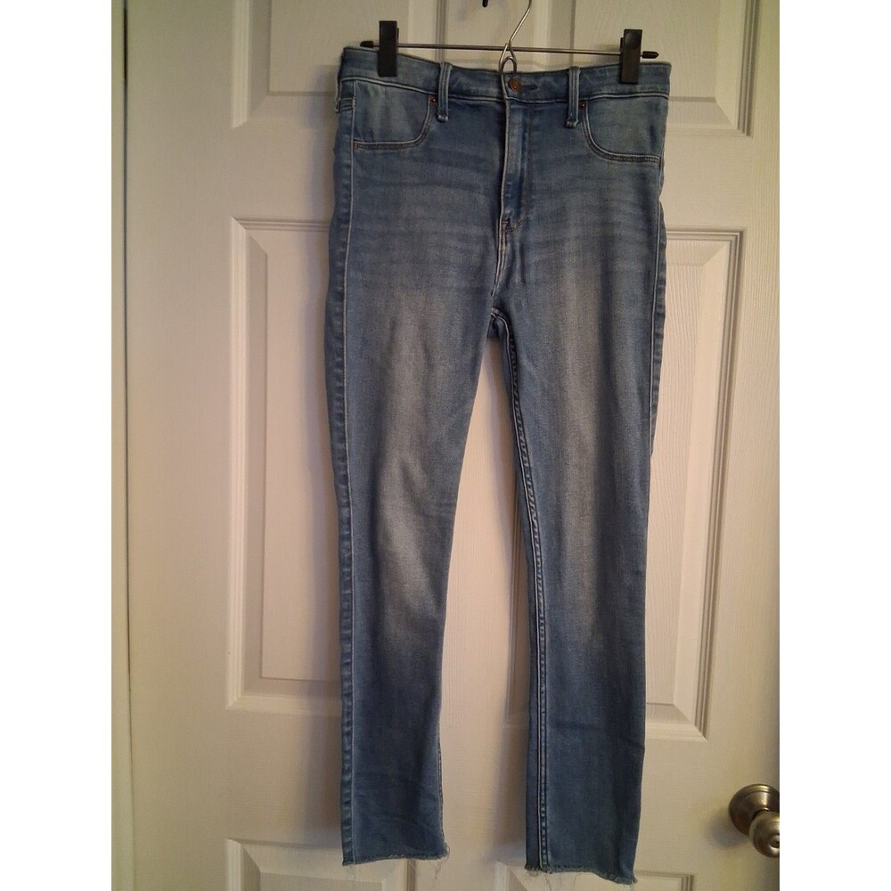 Abercrombie & Fitch Stretch 90's Simone High Rise Straight Ankle Size 28/6r